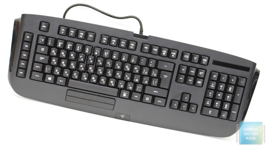 Обзор и тест клавиатуры для ММО-игр Razer Anansi — i2HARD